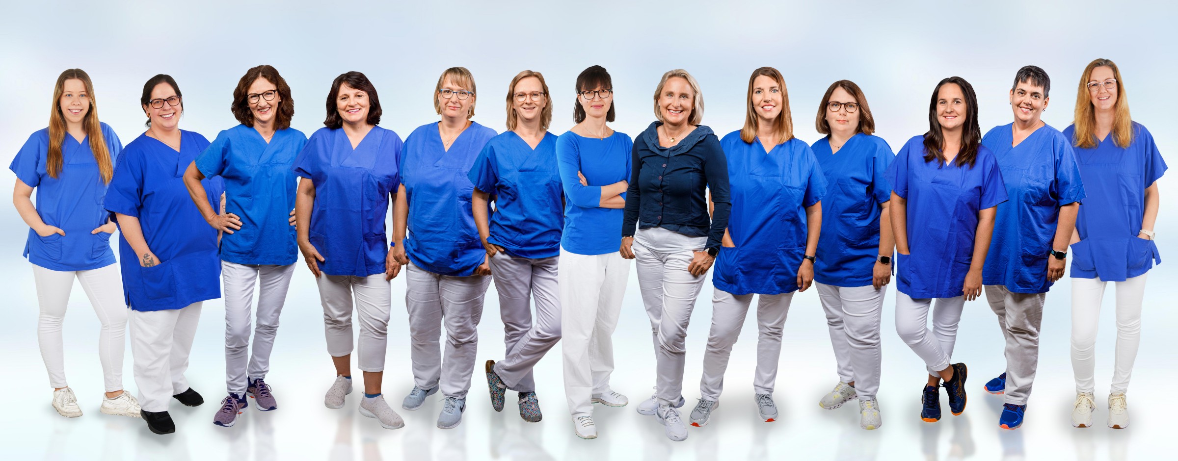 Gruppenbild des Praxisteams